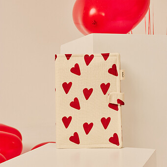 Protège-carnet de Santé - Coeur