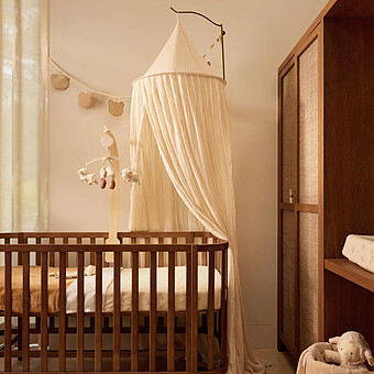 Ciel de Lit Stripe Oatmeal Hazel - 245 cm