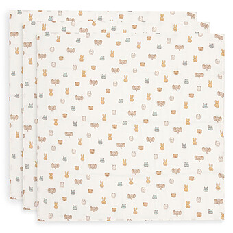 Lot de 3 Langes Gaze de Coton - Jollies