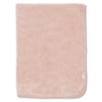 Couverture Lit Bébé Basic Jersey Sherpa - Silk Rose