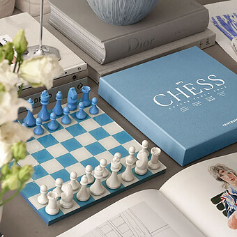 Jeu de Plateau Echecs - Classic Dusty Blue