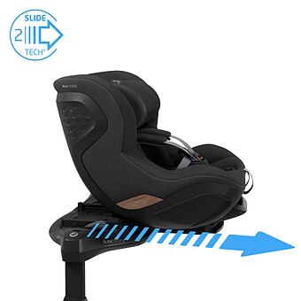 Siège Auto Mica Slide Pro i-Size Groupe 0+/1 - Authentic Black