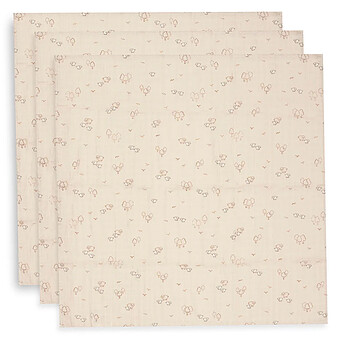 Lot de 3 Langes Gaze de Coton - Woolly