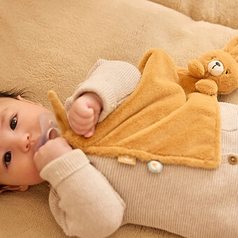 Doudou Attache Tétine Bunny Buz