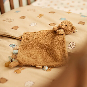 Doudou Attache Tétine Bear Brave