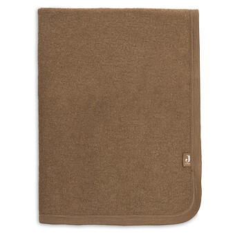 Couverture Berceau Merino Wool Felted - Dark Hazel