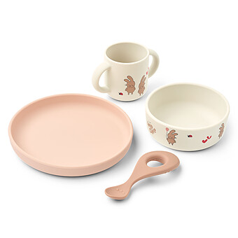 Set Repas 4 Pièces Vivi - Wild Child Rosey