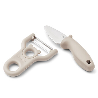 Lot Économe et Couteau d'Apprentissage Pertense - Sandy