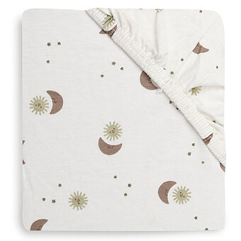 Drap Housse Jersey Over The Moon - 70-75 x 140-150 cm
