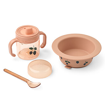 Set Repas 3 Pièces Becket - Berry Pale Tuscany