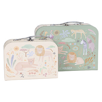 Lot de 2 Valisettes - Safari Friends