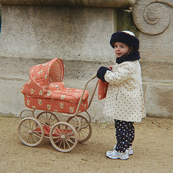 Landau pour Poupée Minnie - Ciao Miao Rose