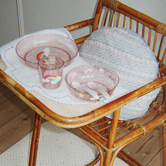 Set de Repas Pailleté 3 Pièces - Rainbow