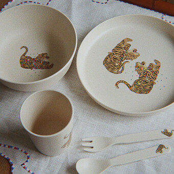 Set de Repas 5 Pièces - Tiger Ruggito