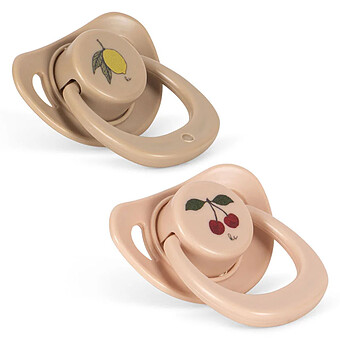 Lot de 2 Tétines pour Poupée - Cherry / Lemon
