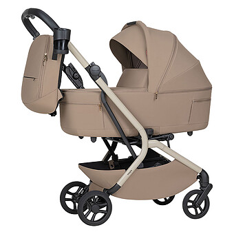 Poussette et Nacelle Pliable Magia 2.0 - Spice Beige