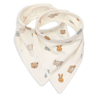 Lot de 2 Bavoirs Bandana - Jollies
