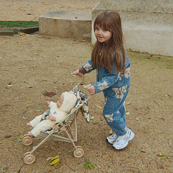 Poussette pour Poupée - Swan