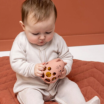 Hochet Sensoriel en Silicone - Mrs. Cat