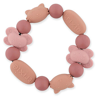 Bracelet de Dentition en Silicone - Mrs. Cat & Mrs. Butterfly