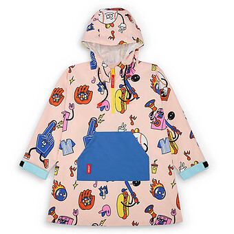 Poncho de Pluie Stadium Mood - 4/6 Ans