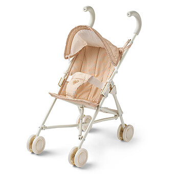 Poussette pour Poupée Elsie - Stripe Pale Tuscany Crème de la Crème