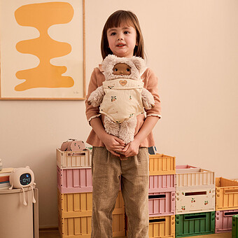 Porte-bébé pour Poupée Eleanor - Mini Me Peach Sea Shell