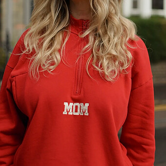 Sweat d'Allaitement Mom Rouge - S