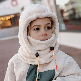 Cagoule Warmy Cream - 9/18 Mois 