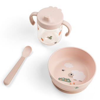 Coffret Diversification 3 Pièces Foodie - Tiny Farm Rose