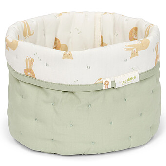 Grand Panier de Commode Rond Safari Friends - Safari Lion