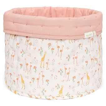 Grand Panier de Commode Rond Safari Friends - Blooming Safari