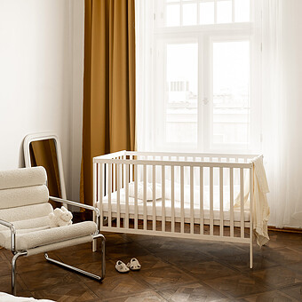Lit Bébé Evolutif One Of Crib Coral Sand - 140 x 70 cm