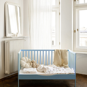Lit Bébé Evolutif One Of Crib Clear Blue Sky - 140 x 70 cm
