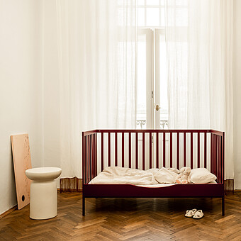 Lit Bébé Evolutif One Of Crib Fiery Sunset - 140 x 70 cm