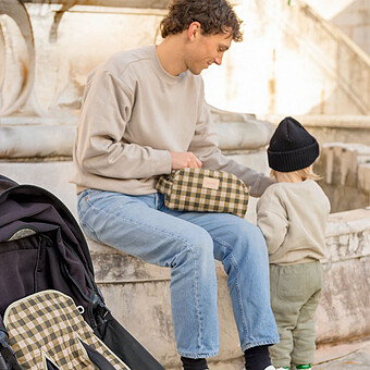 Trousse de Toilette Hyde Park - Green Checks