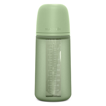 Biberon Silicone Tétine SX Pro Colour Essence Vert Intense - 330 ml