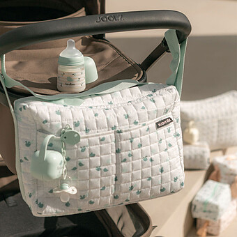 Sac de Maternité Découverte avec Produits de Soin - Birdies Green