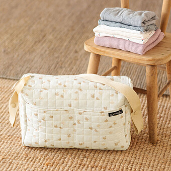 Sac de Maternité Découverte avec Produits de Soin - Birdies Beige