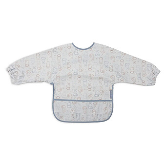 Bavoir à Manches Imperméable - Cloudy Blue Miffy Moments