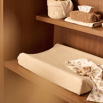 Housse de Matelas à Langer Fluffy - Sand