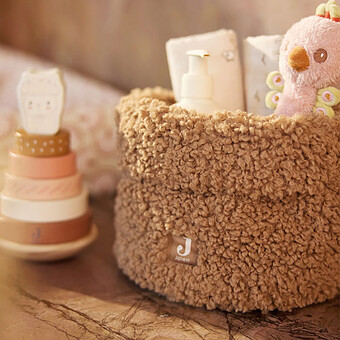 Panier de Rangement Curlé - Dark Hazel