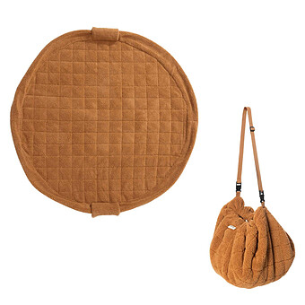 Sac à Jouets et Tapis de Jeux Soft - Teddy Brown