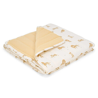 Couverture de Lit Bébé Matelassée Safari Friends - Safari Leo