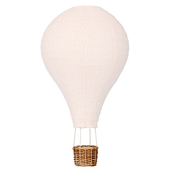 Abat-jour Montgolfière - Classic Stripes Rose