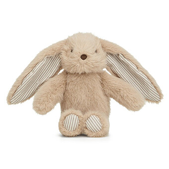 Peluche Lapin Elva Latte Classic Stripes Camel - Small