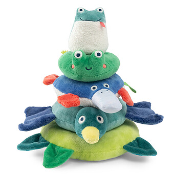 Animaux Empilables en Tissu - La Mare aux Grenouilles