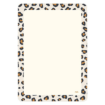 Ardoise Magnétique Rectangle - Léopard