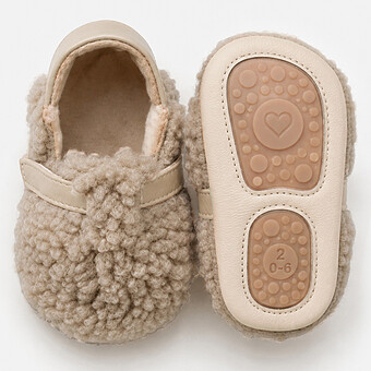 Chaussons avec Semelle taupe - 19/20