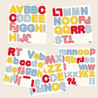 Lettres Magnétiques - Primaires